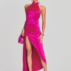 Retrofete Sabrina Dress Neon Pink NWT new with tags size medium